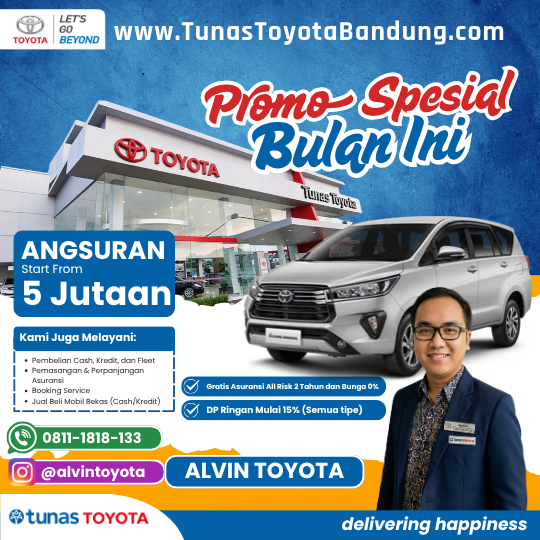 Promo Spesial Toyota Innova 2026 - Dealer Tunas Toyota Kiaracondong, Bandung